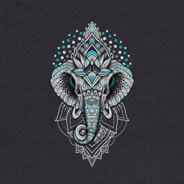 Lotus Elephant by louddoodle